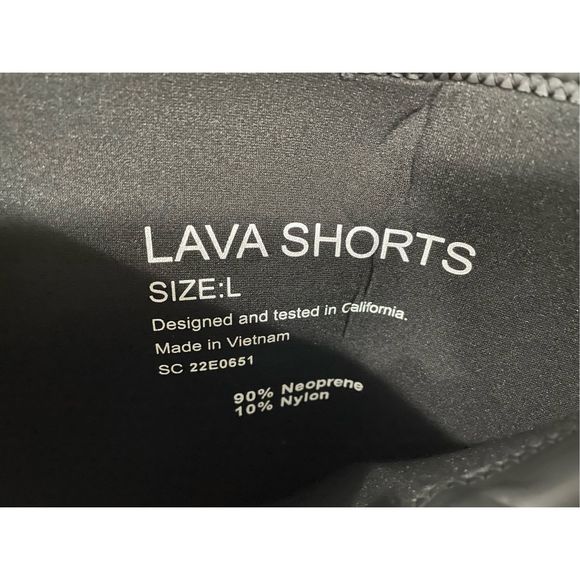 XTerra Wetsuit Lava Pants Neoprene Buoyancy Swim Shorts Trunks Men’s L NWT - Picture 5 of 8